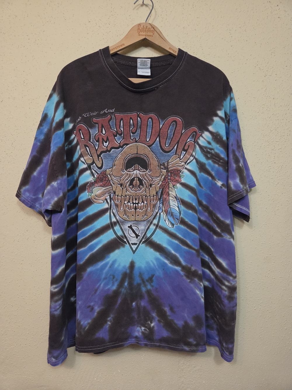 Bob Weir And RatDog Shirt Mens XXL Tie Dye 2014 Tour